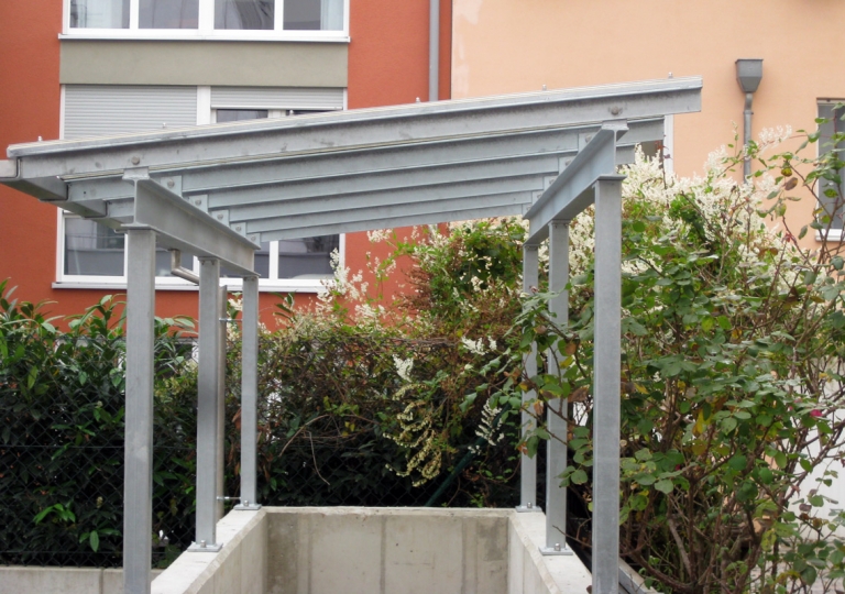 Müll- & Fahrradplätze